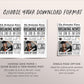 Graduation Newspaper Invitation Editable Template, Senior Graduation Announcement Party Invite for Him Her, Grad College High School Evite