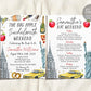 New York Bachelorette Itinerary And Invitation Editable Template