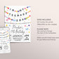 In My Teenage Era Invitation Editable Template, Friendship Bracelet Party Invite, Teen Thirteen 13th Birthday Girl Eras Music Party Evite