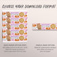 Pie Water Bottle Labels Editable Template, Girl Cutie Pie Birthday Party Bottle Wrapper Drink Tag, Fall Autumn Sweetie Pumpkin Pie Label
