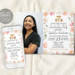 Nursing School Graduation Invitation With Photo Editable Template