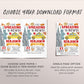 New York City Birthday Invitation Editable Template, Unisex NYC Party Invite, Big Apple Kids Tween Teen Evite, Statue Of Liberty Printable