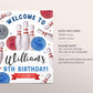 Bowling Birthday Welcome Sign Editable Template, Boy Strike Up Some Fun Bowling Alley Party Poster, Kids Sports Bowling Ball Pin Banner