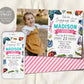 Bugs Insect Birthday Invitation With Photo Editable Template