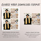 Farewell Graduation Invitation With Photo Editable Template, Travel Grad Announcement Party Invite, Around the World College High School Map