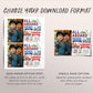 Train Joint Siblings Birthday Invitation With Photo Editable Template, Twins Train Boarding Pass Party Invite, All Aboard Birthday Express