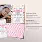 Ballerina Birthday Invitation With Photo Editable Template, Let's Dance And Twirl Invite, Kids Ballet Pink Tutu Little Ballerina Dance Evite