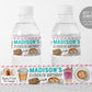 Coffee Shop Water Bottle Labels Editable Template