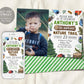 Nature Trail Birthday Invitation With Photo Editable Template