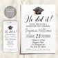 Graduation Invitation Editable Template