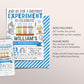 Science Birthday Invitation Editable Template, Boy Birthday Experiment Party Invite, Kids Science Lab Calling All Mad Scientists Party Evite