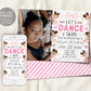 Ballerina Birthday Invitation With Photo Editable Template