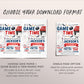 Ice Hockey Birthday Invitation Editable Template, Boy Ice Skating Rink Hockey Theme Invite, Sports It's Game Time Puck Stick Helmet Evite