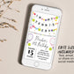 In My Tennis Era Birthday Invitation Editable Template, Tennis Friendship Bracelet Party Invite, Sports Game Day Match Tournament Eras Evite