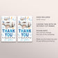 Airplane Birthday Party Favor Tags Editable Template, Boys Plane Theme Thank You Treat Bag, Thanks For Flying By Gift Tag Pilot Take Off