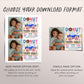 Monster Truck And Donuts Joint Siblings Birthday Invitation With Photo Editable Template, Boy Girl Twins Donut Truck Party Bash Invite Evite