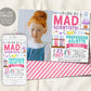 Science Birthday Invitation With Photo Editable Template