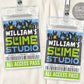 Slime Studio VIP Pass Editable Template