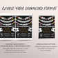 In My Soccer Era Birthday Invitation Editable Template, Soccer Friendship Bracelet Party Invite, Football Sports Game Eras Black Gold Evite