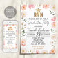Nursing School Graduation Invitation Editable Template