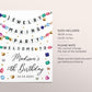Jewelry Making Party Welcome Sign Editable Template, Bracelet Making Workshop Birthday Poster, Friendship Bracelet Beads Gems Board Banner