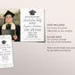 Graduation Invitation With Photo Editable Template, Grad Announcement Party Invite Him Her, Minimalist Grad Party College High School Evite