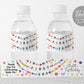 In My First Era Water Bottle Labels Editable Template