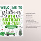 Golf Birthday Welcome Sign Editable Template, Let's Par Tee Golf Ball Birthday Party Poster, Kids Sports Mini Golf Course Tournament Poster