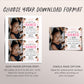 Ballerina Birthday Invitation With Photo Editable Template, Let's Dance And Twirl Invite, Kids Ballet Pink Tutu Black Ballerina Dance Evite