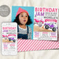 Birthday Monster Jam Birthday Invitation With Photo Editable Template