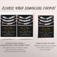 In My Forties Era Invitation Editable Template, Friendship Bracelet Party Invite, Fortieth 40th Birthday Girl Eras Music Black Gold Evite