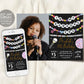 In My Karaoke Era Invitation With Photo Editable Template
