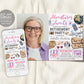 Travel Retirement Invitation With Photo Editable Template