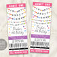 In My Adult Era Ticket Invitation Editable Template
