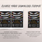 In My Teenage Era Invitation Editable Template, Friendship Bracelet Party Invite, Teen 13th Birthday Girl Eras Music Party Black Gold Evite