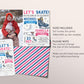 Ice Skating Joint Siblings Birthday Invitation With Photo Editable Template, Boy Girl Twins Ice Hockey Skating Party Invite Skate Rink Evite