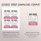 In My Teenage Era VIP Pass Editable Template, Eras Friendship Bracelet Music Party VIP Badge Teen Thirteen 13th VIP Insert for Lanyard Favor