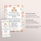 Nursing School Graduation Invitation Editable Template, Floral Nurse RN Grad Announcement Party Invite, Registered Nurse Pinning Ceremony