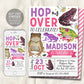 Frog Birthday Invitation Editable Template