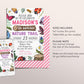 Nature Trail Birthday Invitation Editable Template, Girl Outdoor Exploration Invite, Adventure Scavenger Hunt Woodland Forest Picnic Evite