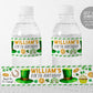 St Patrick&#39;s Day Water Bottle Labels Editable Template