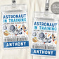 Outer Space Birthday All Star VIP Pass Editable Template
