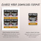 Roller Skating Era VIP Pass Editable Template, Skating Rink Friendship Bracelet Party VIP Badge, Eras Retro Skater Black Gold VIP Insert