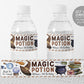 Wizard Water Bottle Labels Editable Template
