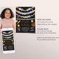 In My Softball Era Birthday Invitation With Photo Editable Template, Softball Friendship Bracelet Party Invite, Sports Black Gold Eras Evite