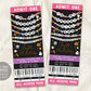 In My Spooky Girl Era Ticket Invitation Editable Template