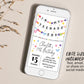 In My Teenage Era With Photo Invitation Editable Template, Friendship Bracelet Party Invite, Teen Thirteen 13th Girl Eras Music Party Evite