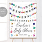 In My New Mom Era Baby Shower Welcome Sign Editable Template