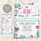 Nurse Graduation Invitation Editable Template