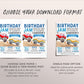 Birthday Monster Jam Birthday Invitation Editable Template, Monster Truck Party Invite, Boy Monster Truck Bash Crush On Over Evite Any Age